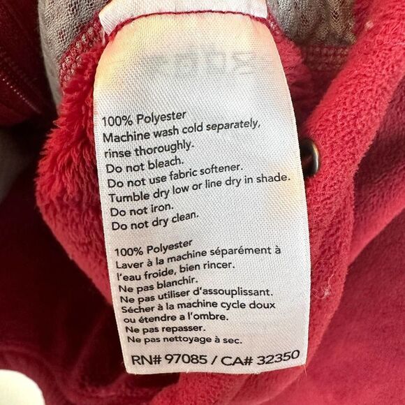 Outdoor Research‎ Red Full Zip Fleece Sweatshirt Women’s S Petite Read - Picture 9 of 10